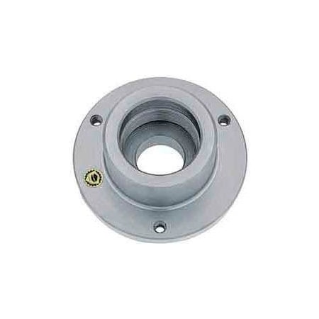 Bison Usa Corp Bison Back Plate, Threaded for SET-TRU Chucks, 6" 2-3/16-10 Hardinge 7-876-064